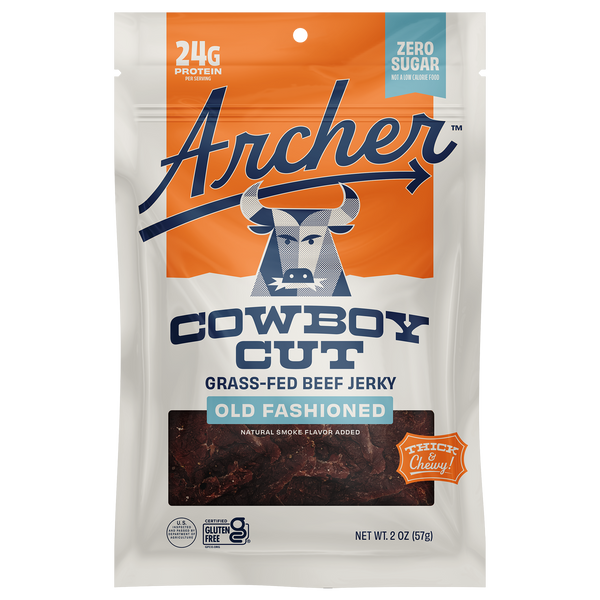 Cowboy Cut Old Fashioned Beef Jerky (12 Bags)