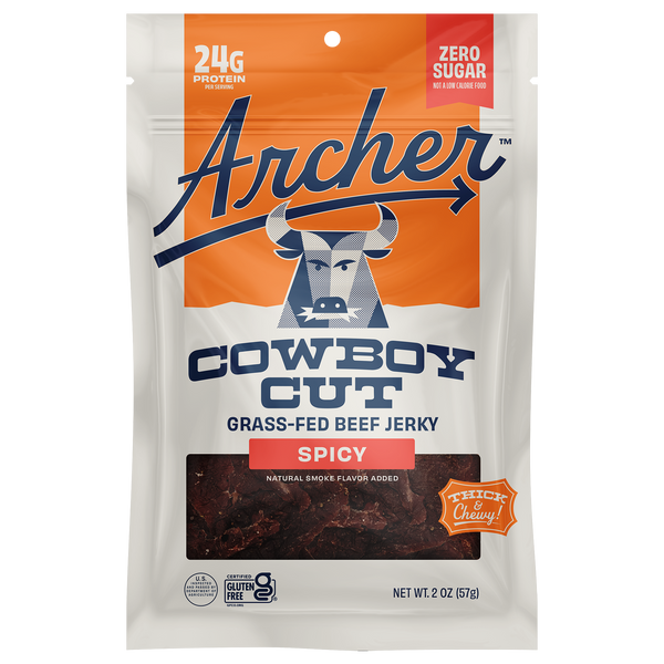 Cowboy Cut Spicy Beef Jerky (12 Bags)
