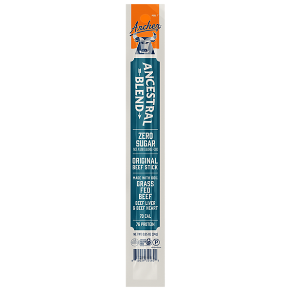 Ancestral Blend Original Beef Sticks (18 Sticks)
