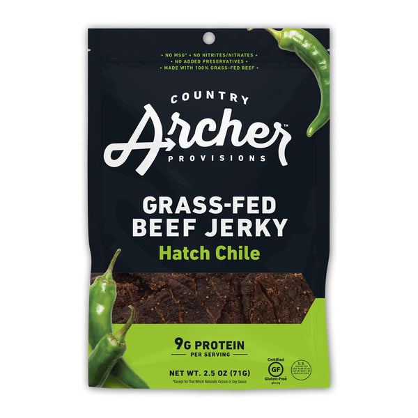 Hatch Chile Beef Jerky (12 Bags)